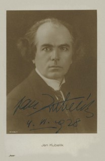 Violinist and composer Jan Kubelik (1880-1940), 1928. Creator: Anonymous.