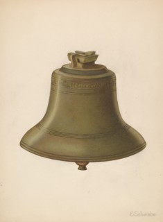 Courthouse Bell, c. 1936. Creator: Erwin Schwabe.