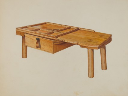 Shoemaker's Bench, c. 1937. Creator: Albert Ryder.