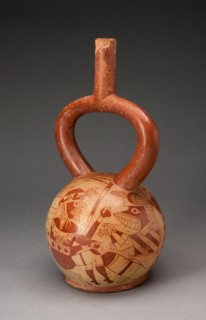 Ceremonial Vessel with Masked Deities, 100 B.C./A.D. 500. Creator: Unknown.