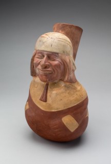 Jar in the Form of a Seated Figure, 100 B.C./A.D. 500. Creator: Unknown.