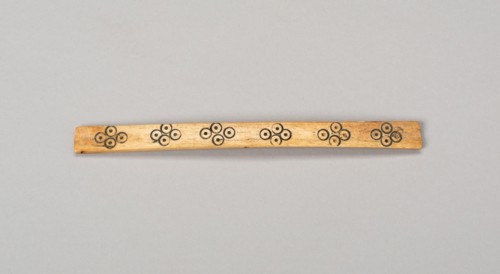 Balance-Beam Scale with Incised Circles in Diamond Pattern, A.D. 500/800. Creator: Unknown.