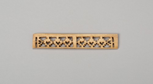 Balance-Beam Scale with Cut-Out Lattice-Like Design, A.D. 500/800. Creator: Unknown.