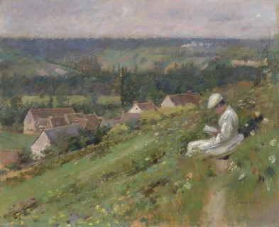 The Valley of Arconville, c. 1887. Creator: Theodore Robinson.