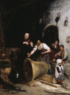 Toning the Bell, 1874. Creator: Walter Shirlaw.
