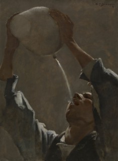 Study for "An Aragonese Smuggler", 1881. Creator: William Turner Dannat.