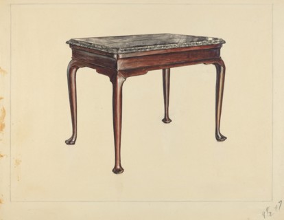 Sideboard, 1936. Creator: M. Rosenshield-von-Paulin.