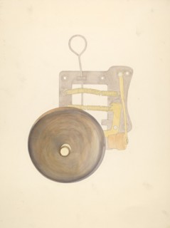 Gong, 1935/1942. Creator: Albert Rudin.