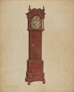 Clock, 1935/1942. Creator: Gilbert Sackerman.
