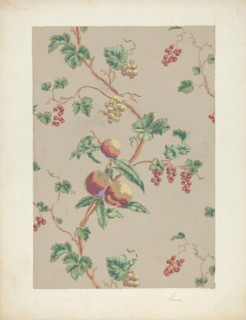 Wallpaper, 1935/1942. Creator: Selma Sandler.
