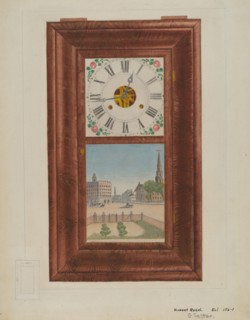 Thirty Hour Clock, c. 1936. Creator: Vincent P. Rosel.