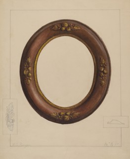 Picture Frame, c. 1936. Creator: Manuel G. Runyan.