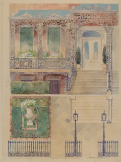 Ornamental Iron, c. 1936. Creator: Gilbert Sackerman.
