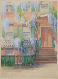 City Garden, c. 1936. Creator: Gilbert Sackerman.
