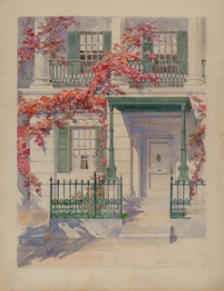 Ornamental Iron, c. 1936. Creator: Gilbert Sackerman.