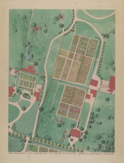 C. O'Connor and J.M. Hopkins Estate, c. 1936. Creators: Gilbert Sackerman, Helen Miller.