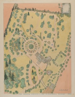 Thomas Ingham Estate, c. 1936. Creators: Gilbert Sackerman, Virginia Richards.