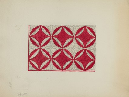 Patchwork Quilt, c. 1936. Creator: Irene Schaefer.