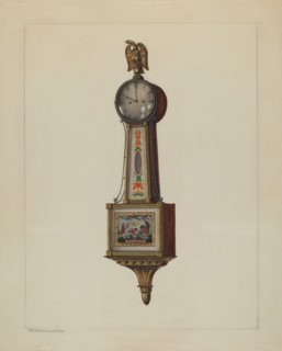 Banjo Clock, c. 1937. Creator: M. Rosenshield-von-Paulin.