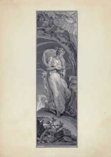 Wall Paper, c. 1937. Creator: M. Rosenshield-von-Paulin.