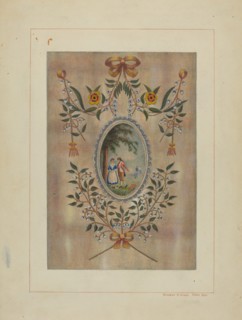 Firescreen, c. 1938. Creator: Vincent P. Rosel.