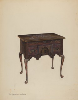 Lowboy, c. 1938. Creator: M. Rosenshield-von-Paulin.