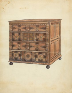 Chest of Drawers, c. 1938. Creator: Lorenz Rothkrantz.