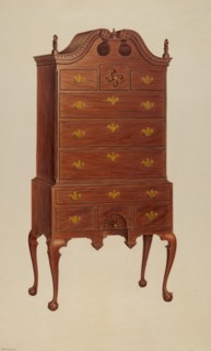 Highboy, c. 1939. Creator: Lorenz Rothkrantz.
