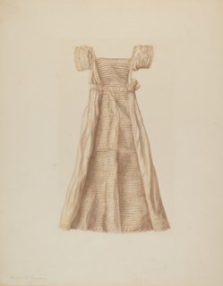 Baby Dress, c. 1939. Creator: Manuel G. Runyan.