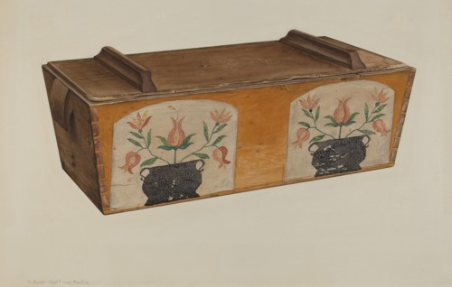 Dough Trough, c. 1940. Creator: M. Rosenshield-von-Paulin.