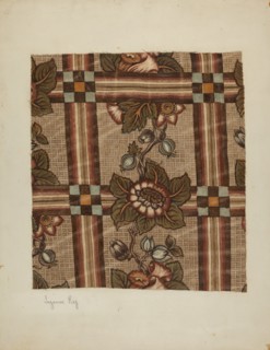 Printed Cotton, c. 1940. Creator: Suzanne Roy.