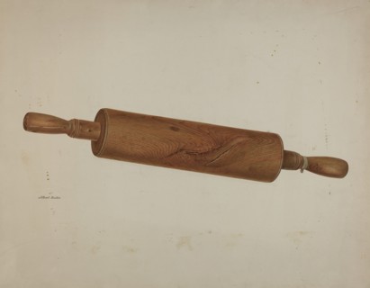 Rolling Pin, c. 1940. Creator: Albert Rudin.