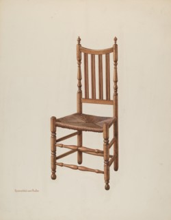 Side Chair, c. 1941. Creator: M. Rosenshield-von-Paulin.