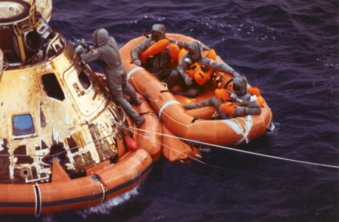 Apollo 11 Recovery Area, 1969. Creator: NASA.