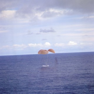 Apollo 13 Splashdown, 1970. Creator: NASA.
