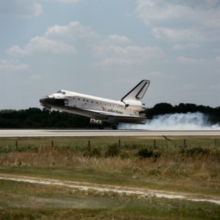 STS-91 landing, Florida, USA, June 12, 1998. Creator: NASA.