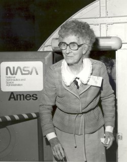 Neta Snook Southern at Ames Research Center, California, USA, 1980.  Creator: NASA.