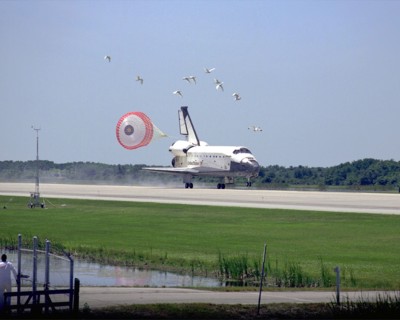 STS-90 Landing, Florida, USA, 1998. Creator: NASA.