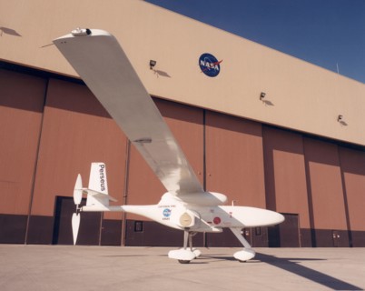Perseus B parked on ramp, USA, September 1999. Creator: NASA.