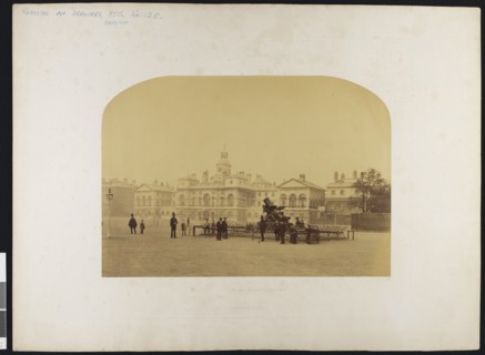Horse Guards, Whitehall, City of Westminster, Greater London Authority, c1854. Creator: Roger Fenton.
