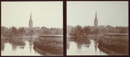 Salisbury Cathedral, Salisbury, Wiltshire, Wiltshire, 1913. Creator: Walter Edward Zehetmayr.