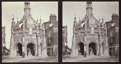 Market Cross, Chichester, West Sussex, 1913. Creator: Walter Edward Zehetmayr.