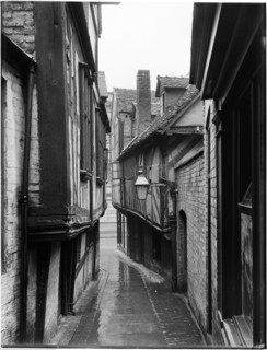 Grope Lane, Shrewsbury, Shropshire, 1922. Creator: London Midland and Scottish Railway.