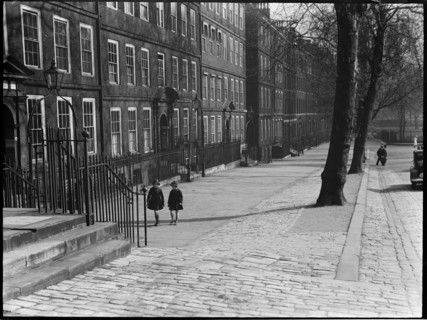 King's Bench Walk, Inner Temple, City and County of the City of London, GLA, 1930s. Creator: Charles William  Prickett.