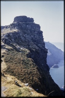 Castle Rock, Lynton and Lynmouth, North Devon, 1959. Creator: Norman Barnard.
