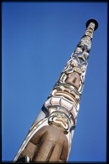 Totem Pole, Windsor Great Park, Runnymede, Surrey, 1959. Creator: Norman Barnard.