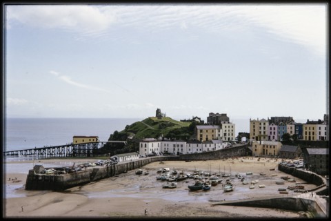 Tenby Harbour, Tenby, Pembrokeshire, Wales, 1964. Creator: Norman Barnard.