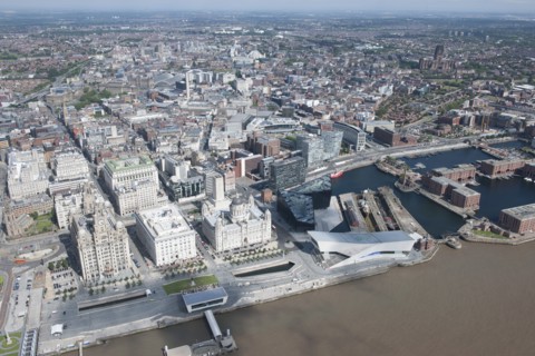 The Liverpool Waterfront and Royal Albert Dock, Liverpool, 2015. Creator: Historic England.