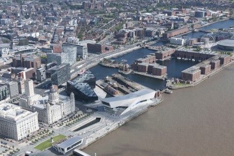 The Royal Albert Dock and environs, Liverpool, 2015. Creator: Historic England.