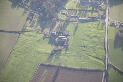 Deserted medieval village at Walworth, Darlington, 2015. Creator: Historic England.